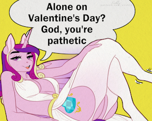 Alone on V-Day by Evehly