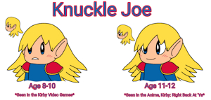 Knuckle Joe with his hair down by ChelseaCatGirl
