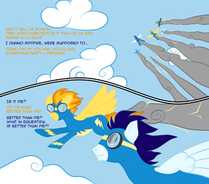 Wonderbolts comic #1 by Rainshine