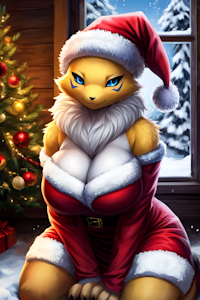 Christmas Special Gallery (Poke & Digi Waifu) by ContainAlbinoMonster