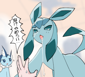 Glaceon by OyasumiNoodle
