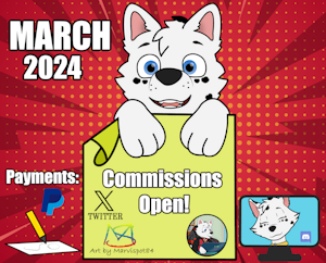 Commissions Open - March 2024! by Marvispot84arts