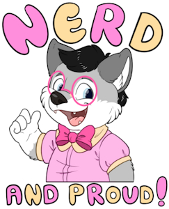Nerd and proud ! by Loupy
