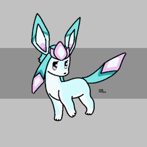 Chili the Glaceon by Lonewolf2002