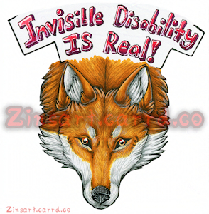 Invisible Disability by Zinners