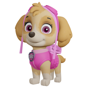 PAW PATROL/BLENDER RENDER:skye by UnknownDataBR