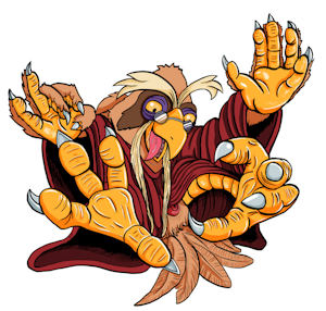 5B Virgil Showing Paws Claws Talons Whatever COLOR by FuglyPug