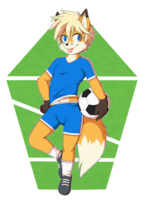 Soccer Fox by Stripes