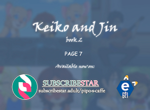 Keiko and Jin Book 2 Page 7 by Piporete