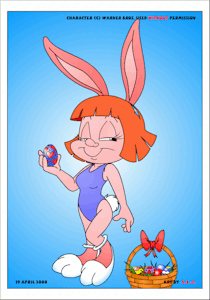 Easter Bunny (lost art) by andybunny