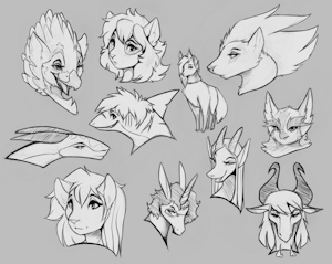 Personal Various Sketches 3 AC23 by Watsup