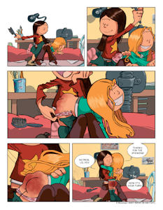 Comic Commission 2 | Les Spankings (PART 1) by Mononopi