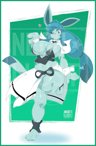 Glaceon Maid Adoptable by negullust
