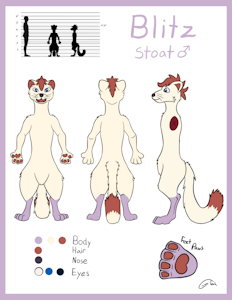 Blitz Stoat Ref - Winter Coat by GyroTech