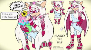 Custom-Made OC: Pangea The Bat by MelSky