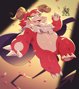 The red devil is here to dance! by Doronyong