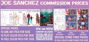 COMMISSION PRICES by RaccoonRanch