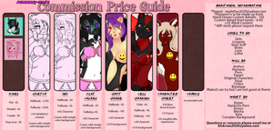 2013 Commission Price Guide by MewberryChan