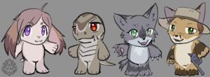 Chibi Sketches by Nps