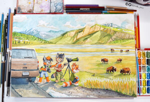 Yellowstone Adventure by pandapaco