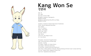 [Profile] Kang Won-Se by Herobrine98