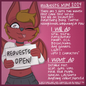 Requests Closed by moopsart