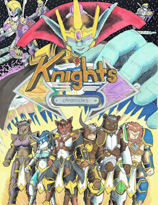Knights Chronicles cover art by n1ghtmar37