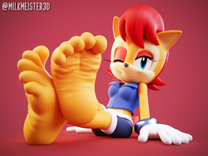 Sally Crossed Soles by MilkMeister