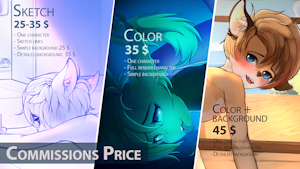 Commissions price by Sunlight