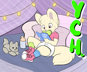 OPEN YCH 414 - Comic reading (6 slots available) by UniaMoon