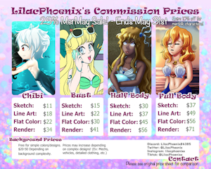 MerMay Sale - 25% Off! by LilacPhoenix