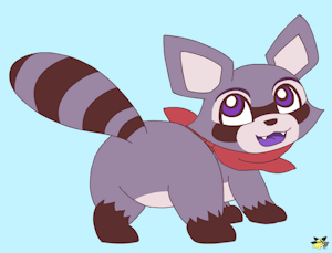 Rambley the Raccoon by pichu90