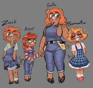 OC designs by SoulCentinel