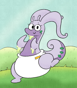 Pamped Goodra by MrVonFuzzlebutt