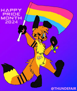 Happy Pride Month 2024 by Thundefair