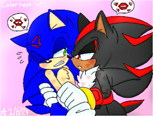 Stop with the kisses! >///^//< (¡Basta de besos! >///^//<) by aXXyM00n