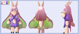 Nyluta The Luna Moth by IshiraTheWolf