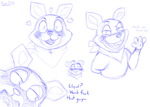 Rambley Sketch Page by Hyde3291