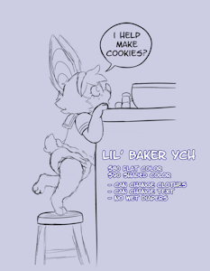 Lil' Baker YCH by Myoti