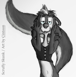 Dance, Music, Skunks, Romance by Cintoon