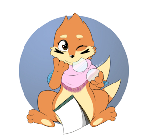 Babble the Buizel! by LilacBat