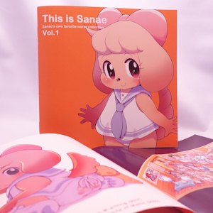 Full-color book and goods are now available online!! by Sanae