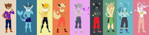 Las Eeveeluciones de Marcus by evillichking