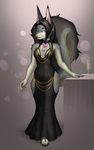 [C] Lilac Wears the Black Dress by MykeGreywolf