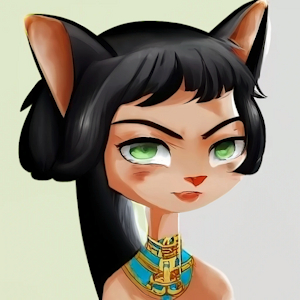 Kitty, Queen of the Nile by scanna2