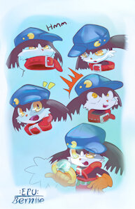 Klonoa Expressions by EpuBerniie