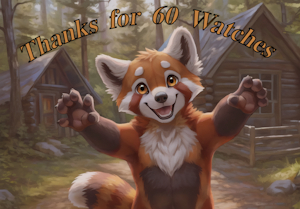 [AI] Thanks for 61 Watches 🥳 by AmbertheRedPanda2