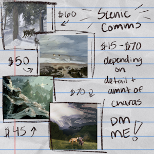 Scenic Commissions Open by dogsexdotorg