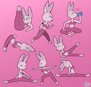 [Sketchdump] Exercises by foxyxxx