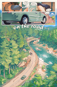 On The Road - cover page by funkybun